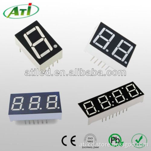 Annual Promotion! high quality single and multiple digit 7 segment led display with different colors
